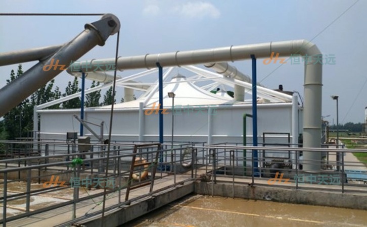 河北衡水凯德污水厂膜加盖封闭